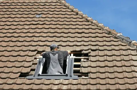 Pose de velux à Marsais